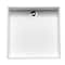 Alfi Brand 14" Square White Matte Solid Surface Resin Sink ABRS14S - alternate 4